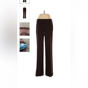 Theory brown wool pants
